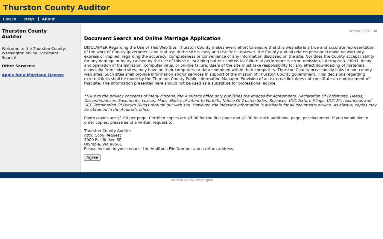 Lacey residents directory recorder document search